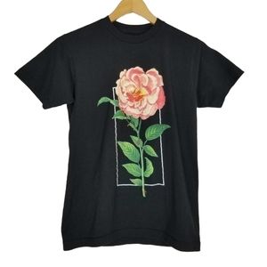 Shawn Mendes The Tour 2019 Rose Black Tee Shirt